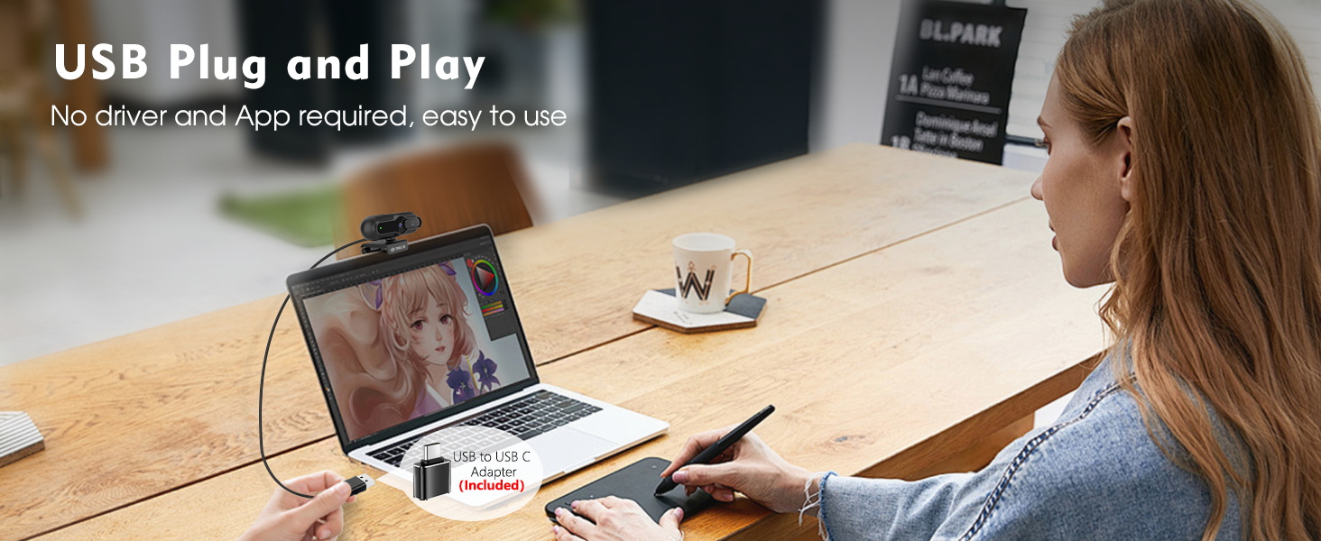 usb plug and play webcam