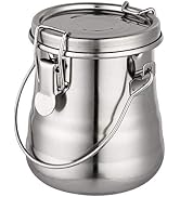 MyLifeUNIT Paint Brush Washer, Airtight Stainless Steel Brush Cleaner for Painting (Medium)