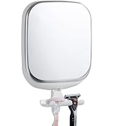 TAILI Shower Mirror Fogless for Shaving, Anti Fog Shaving Mirror with Razor Holder NO-Drilling,Re...