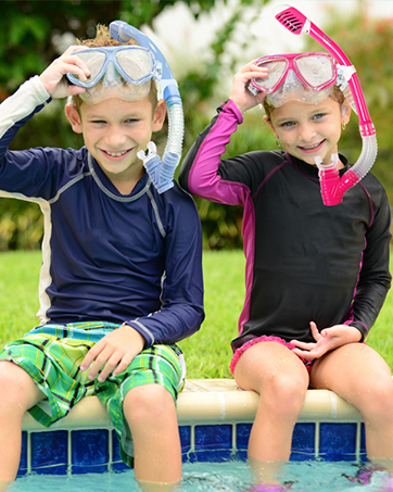 kids snorkeling set