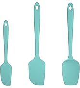 U-Taste Silicone Spatula Set, 600ºF High Heat Resistant, Seamless BPA-Free Flexible Rubber Kitche...