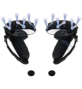Mcbazel 1 Pair Controller Grip Cover for Oculus Quest 2, Anti-Slip and Anti-Fall Silicone Grip Pr...