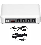 MEKOTRIN Mini UPS Battery Backup, 6000mAh Uninterruptible Power Supply with 5V/9V/12V Outputs (2A...