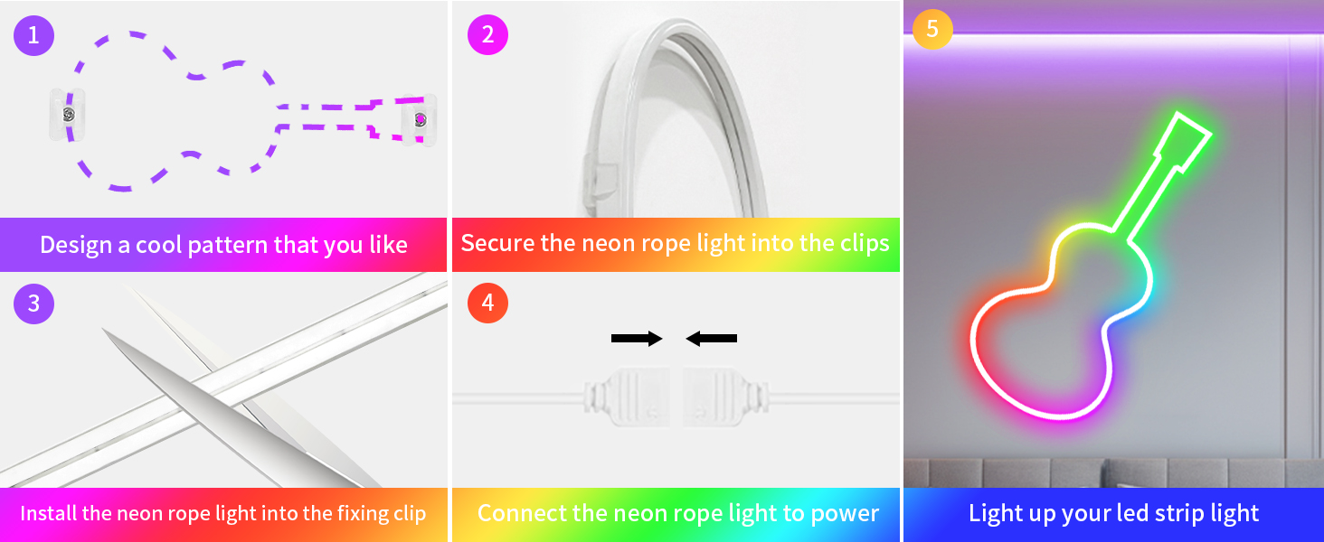 led flexible light strip