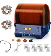 Fistone Rock Tumbler Kit - Noise-Reducing Rock Polisher for Kids & Adults | 5-Day Timer | Great S...
