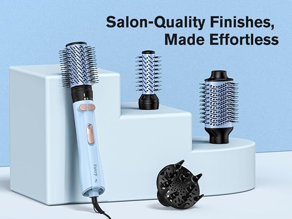 rotating hair dryer brush