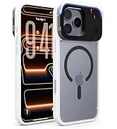 tesha for iPhone 17 Pro Max Case, Magnetic Phone Case with Selfie Fill Light & IR Hidden Camera D...