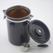 Ground coffee