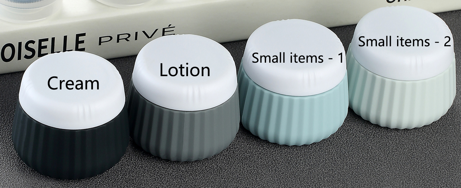 Travel Containers for Toiletries
