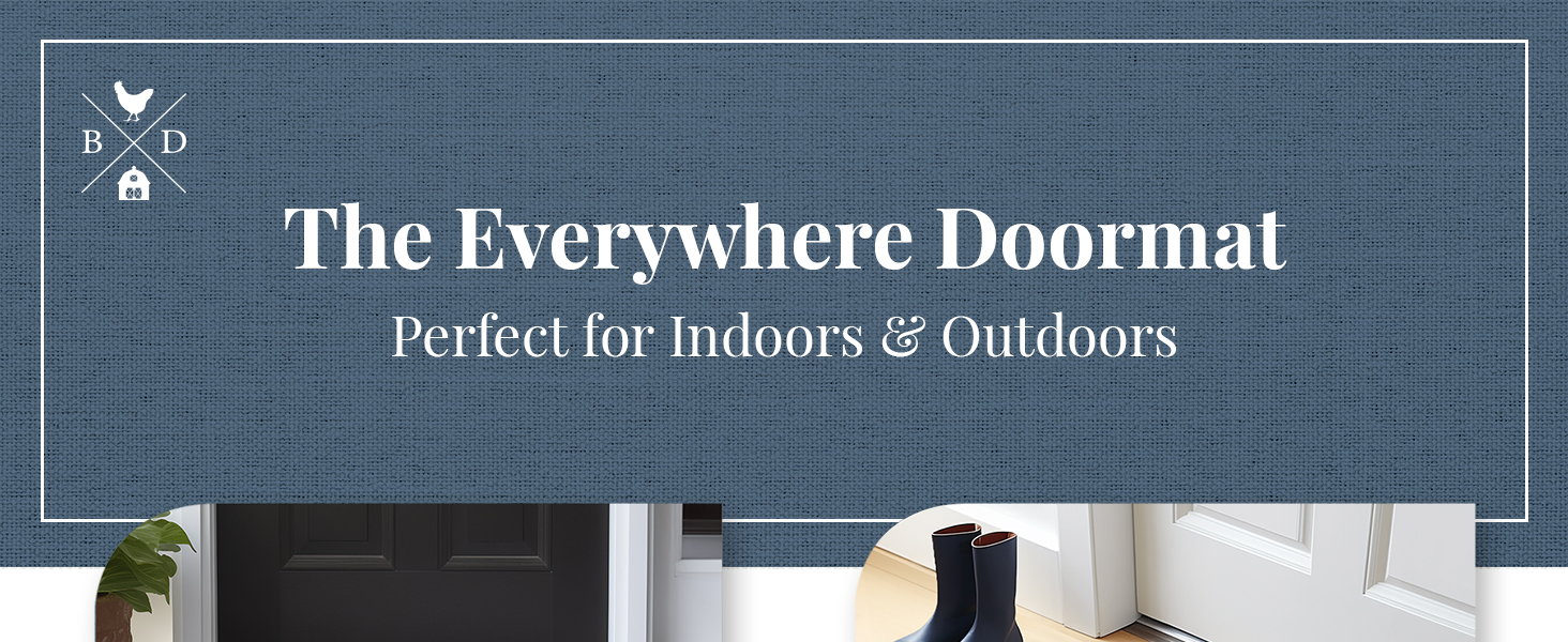 Welcome mat Front door mat Outdoor doormat Indoor welcome mat Eye-catching design