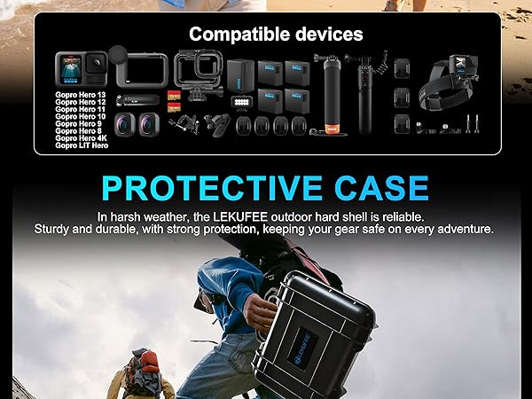 Gopro Hero 13 Hard Carrying Case
