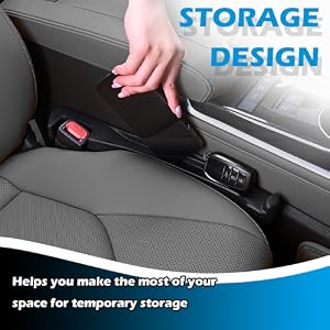 3 in 1 Car Seat Gap Filler Organizer