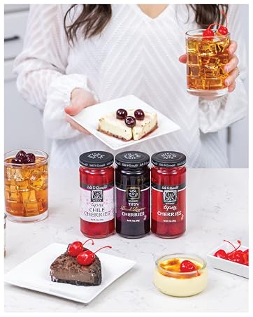kosher cherries natural cocktail garnish no artificial colors cherries real bourbon cherries