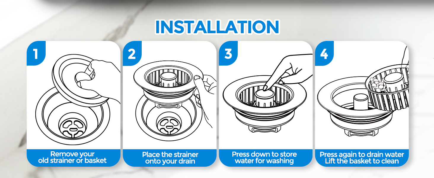 sink drain strainer