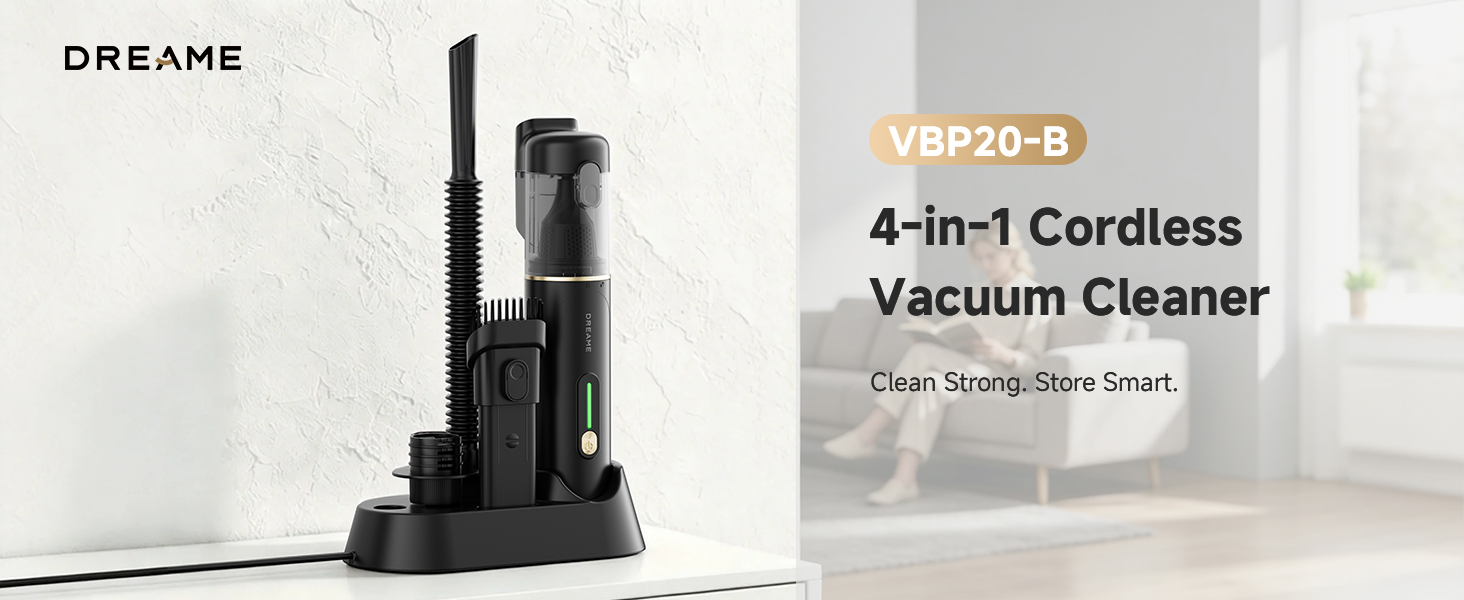 DREAME VBP20-B 4-in-1 Hanheld Vacuum Cleaner