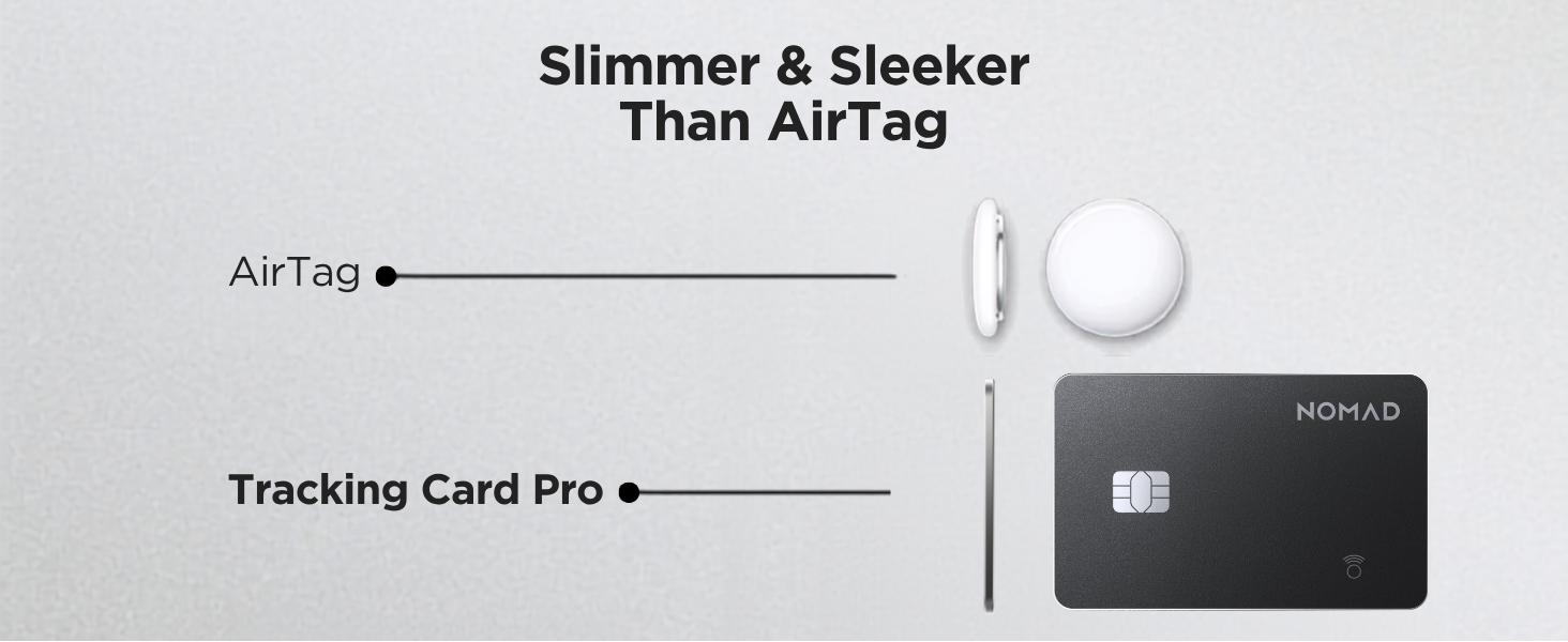 Tracking Card Pro vs. AirTag