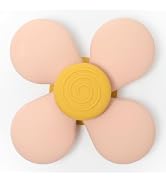 TOPGOMES Suction Spinner Toy | Toddler Silicone Sensory Spinner Toy for Travel Play & Bath Toy (B...
