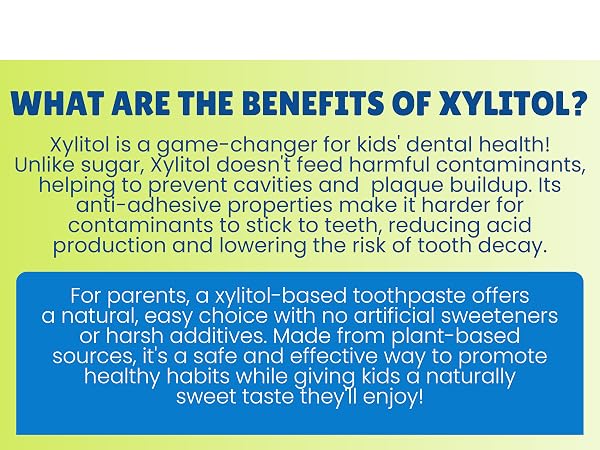 kids toothpaste sensitive teeth natural fluoride free xylitol flavored toddlers flouride-free paste
