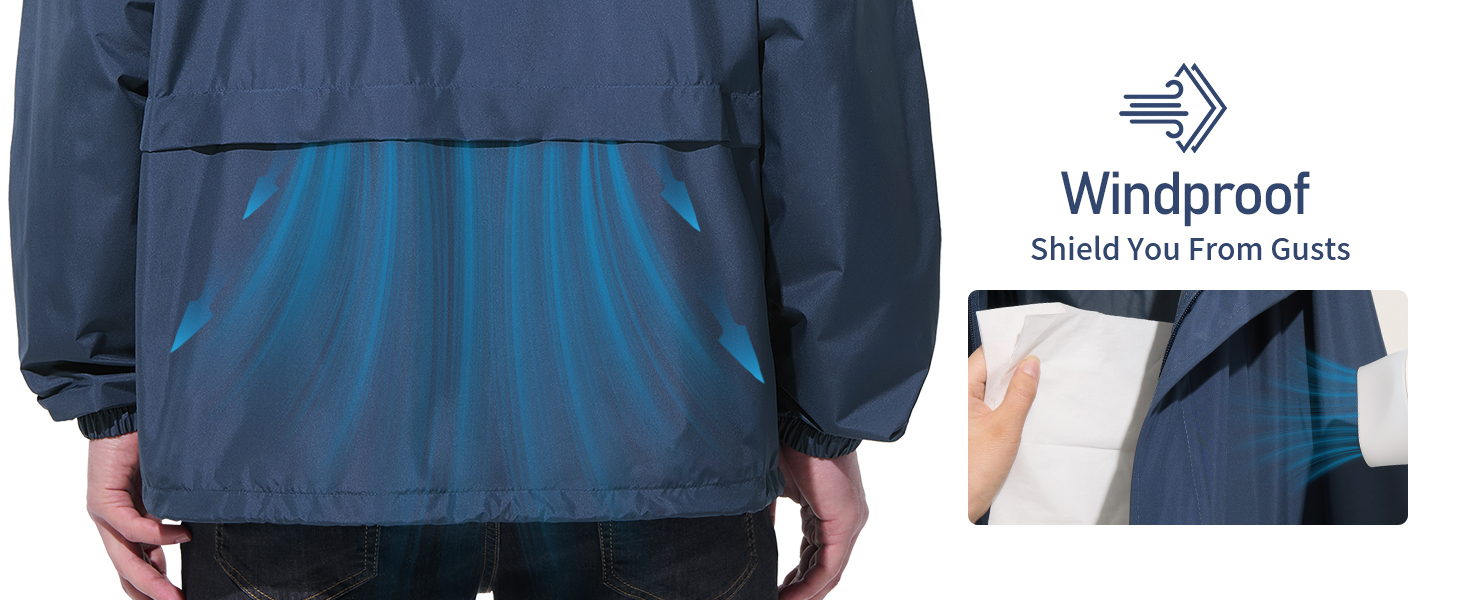 MENS RAIN JACKET
