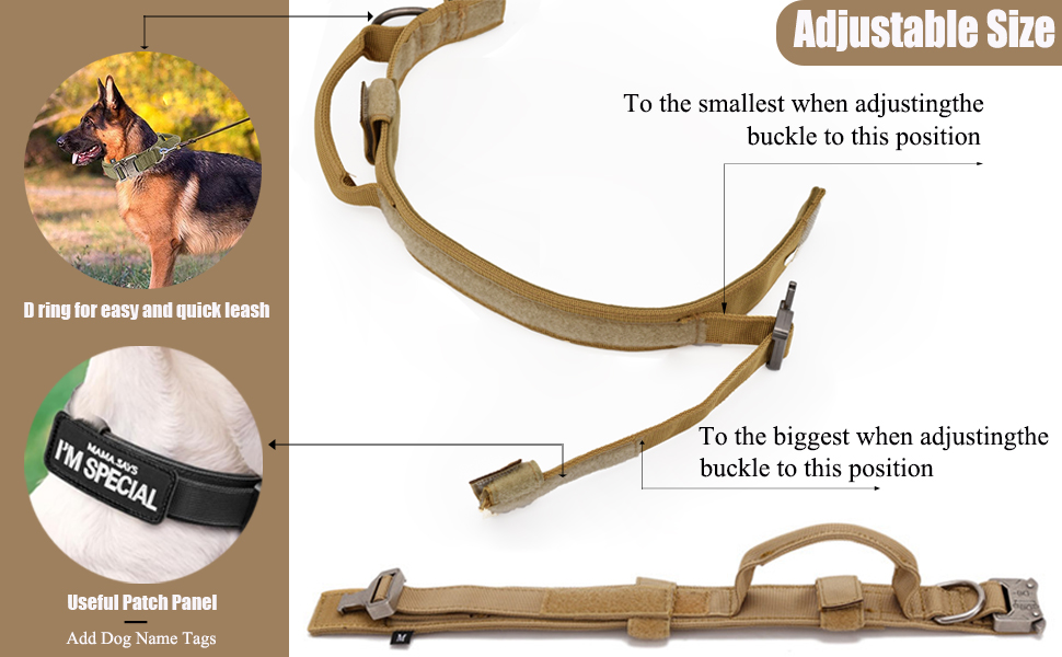 Reflective Dog Collar with Buckle Adjustable Safety Nylon Collars for Small Medium Large Dogs