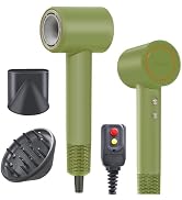 Rizzdeek Dries Hair Quickly 500 Million 1627W Ion Hair Dryer,Low Noise 110k RPM Professional High...