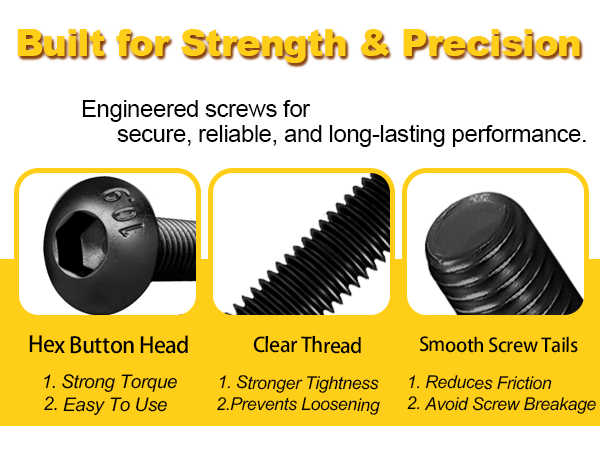 m5 screws detail
