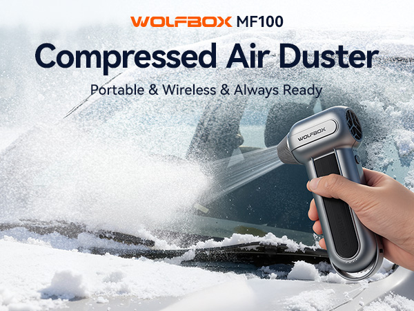 wolfbox compressed air duster, compressed air, air duster