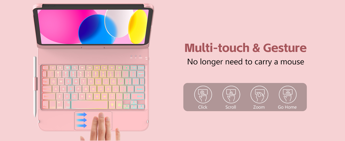 ipad a16 case with keyboard,ipad 10th generation case with keyboard,a16 ipad case with keyboard