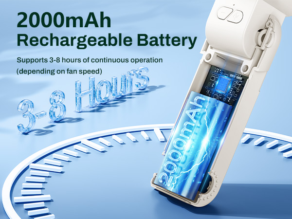 Portable handheld mini fan