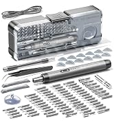 ANVANNA Mini Electric Screwdriver Set 88-IN-1: UnaMela Small Electric Screwdriver Cordless - 88 P...