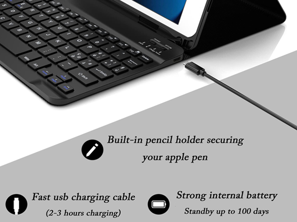 ipad 9th generation case with keyboard