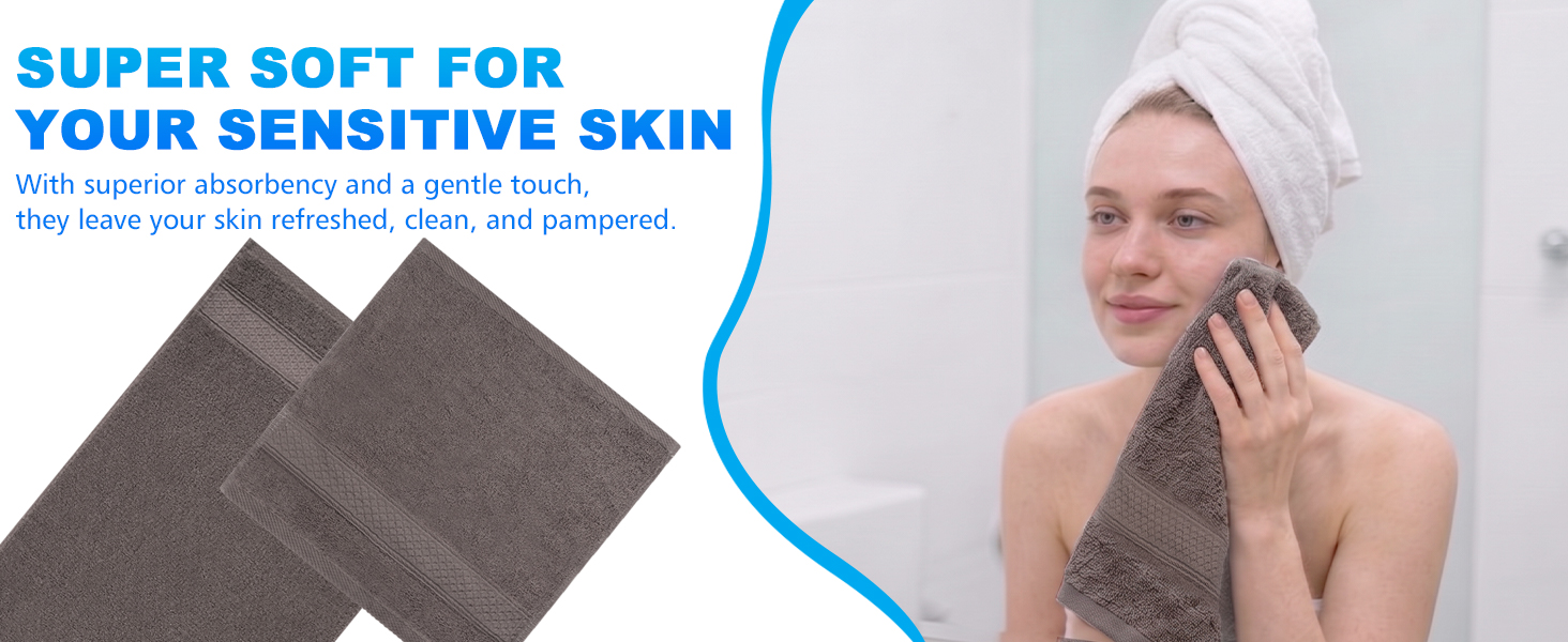 2-Pack Cotton Wash Cloths