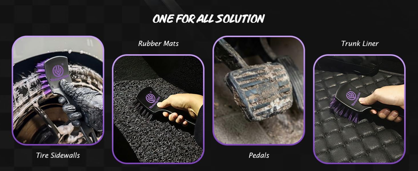 versatile scrub car cleaning brush