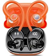 Wireless Earbuds Bluetooth 5.3 Headphones Sport, 2024 Wireless Earphones with Earhooks, HiFi Ster...