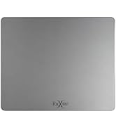 FOXXRAY PPM-22 Dual-Sided Aluminum Gaming Mouse Pad (9.45" x 7.87"), Hard Metal Mouse Mat with PU...