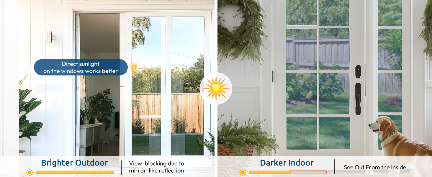 mirrored window film