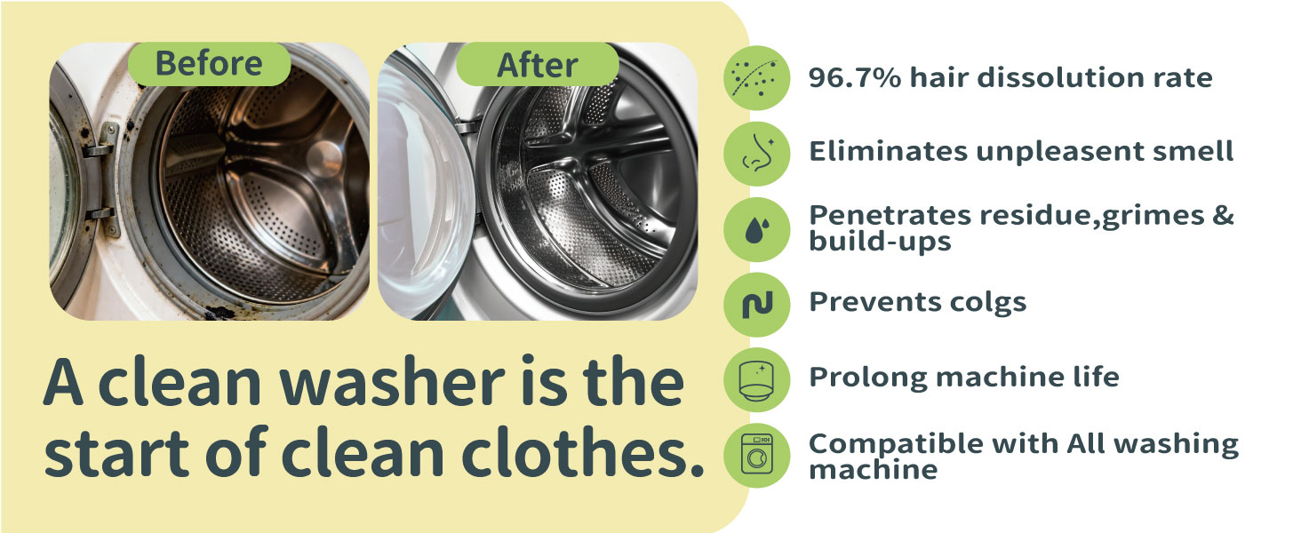 pet hair dissolver for washing machine
