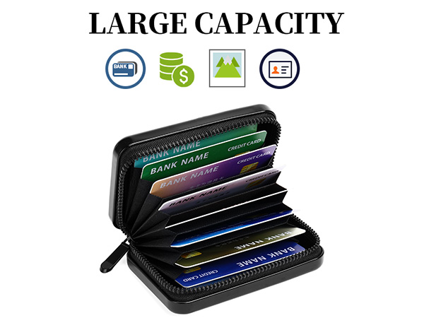 Large Capacity: 9 Card Slots