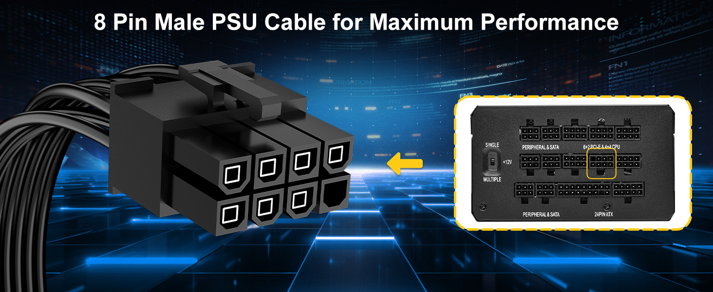 8 pin pcie cable
