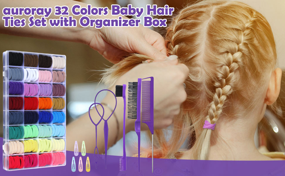 baby hair ties for girls