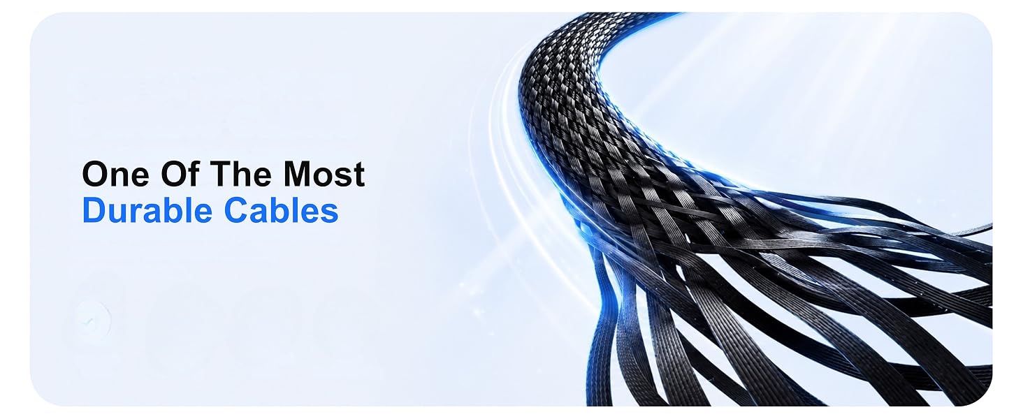 240w Braided Fast Charge Cable