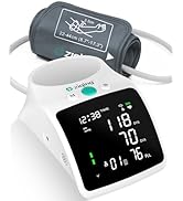 ZIQING Blood Pressure Monitor, Rechargeable High Blood Pressure Cuff Upper Arm with Large Cuff XL...