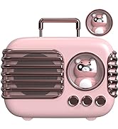 Wireless Bluetooth Speaker,SpringFlora Cute Mini Portable Speaker with TWS Pairing,Loud Sound,4H ...