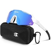 suoso Kids Sports Polarized Sunglasses: Youth Baseball Sun Glasses Cycling Glasses for Boys Girls...