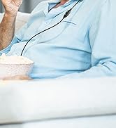 DUNGZDUZ 20Ft Extra Long Cord Headphones for TV & PC with Volume Control, Wired TV Headset with E...