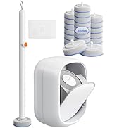 LFBEAR Disposable Toilet Cleaning System - Toilet Wand Kit with 36 High-Performance Refills, Wall...