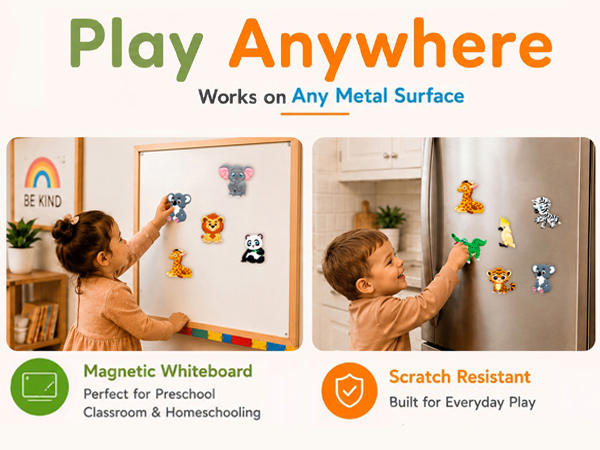 Fridge, cruise door, dishwasher magnets for toddlers