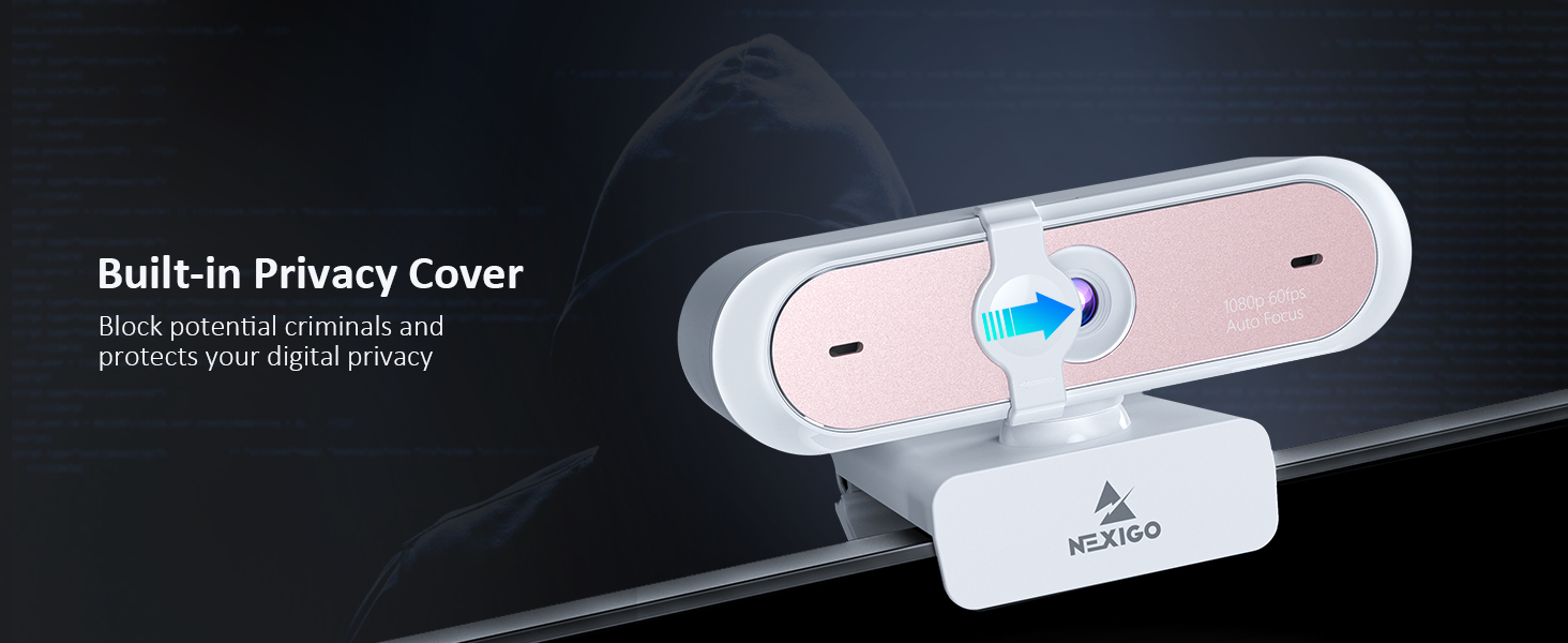 Displaying the sliding privacy cover of N660P.