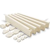 LZEOY 392.5in Wire Covers for Cords Kit-Beige Cord Cover Wall, Wire Hiders for TV on Wall, TV Cab...