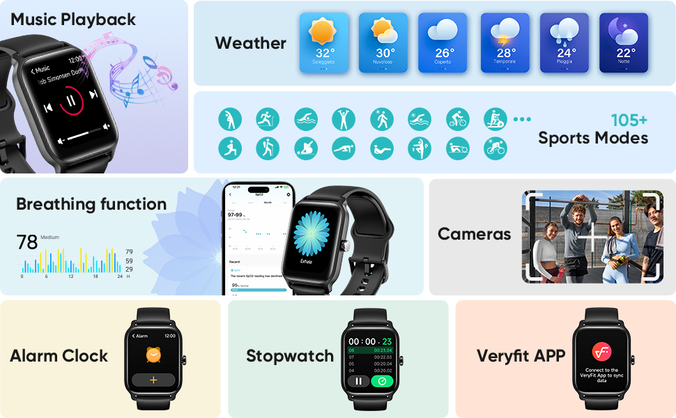 smart watch for iphone compatible